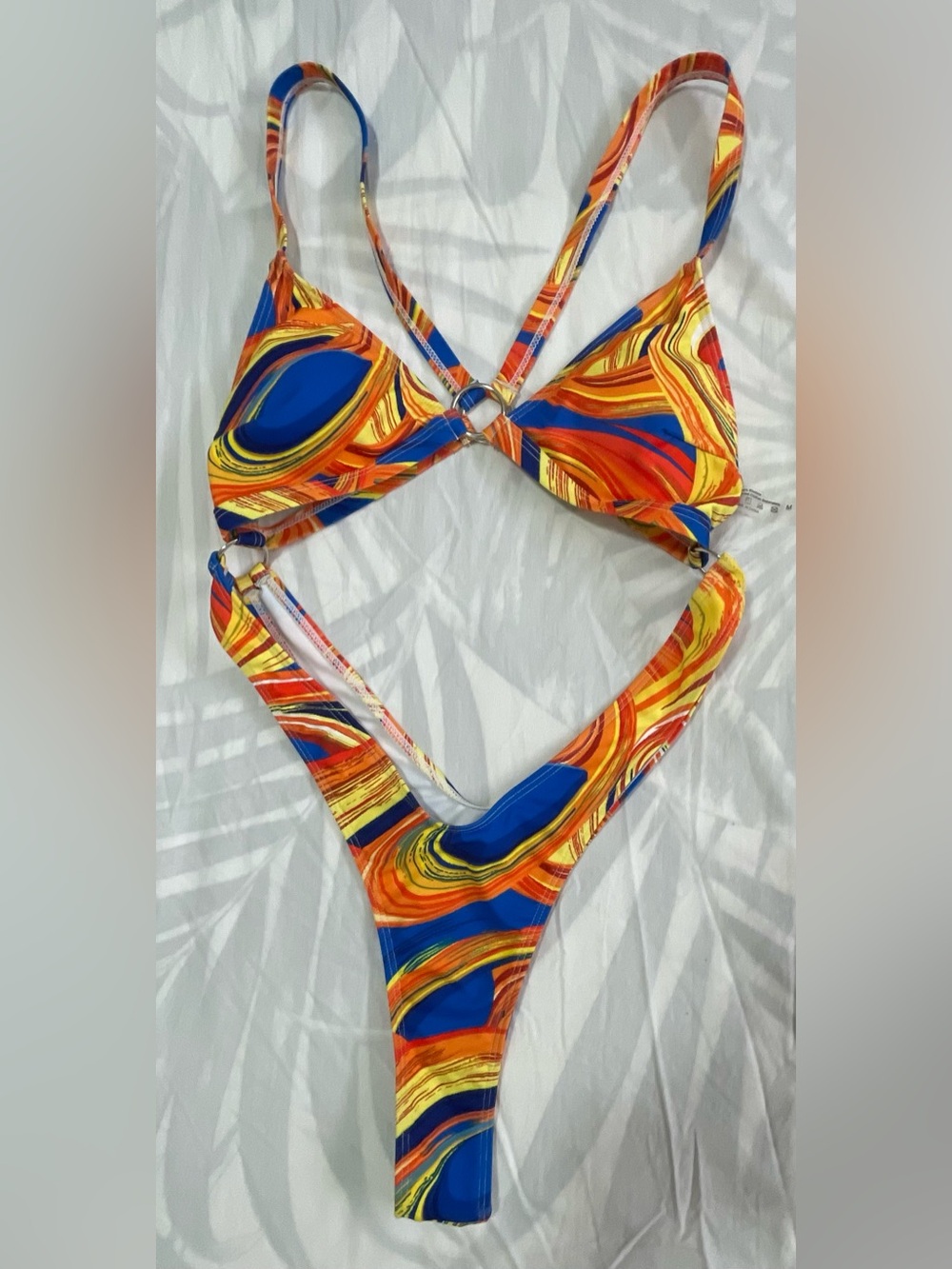 Bright Multicolor Kids One Piece Swimsuit